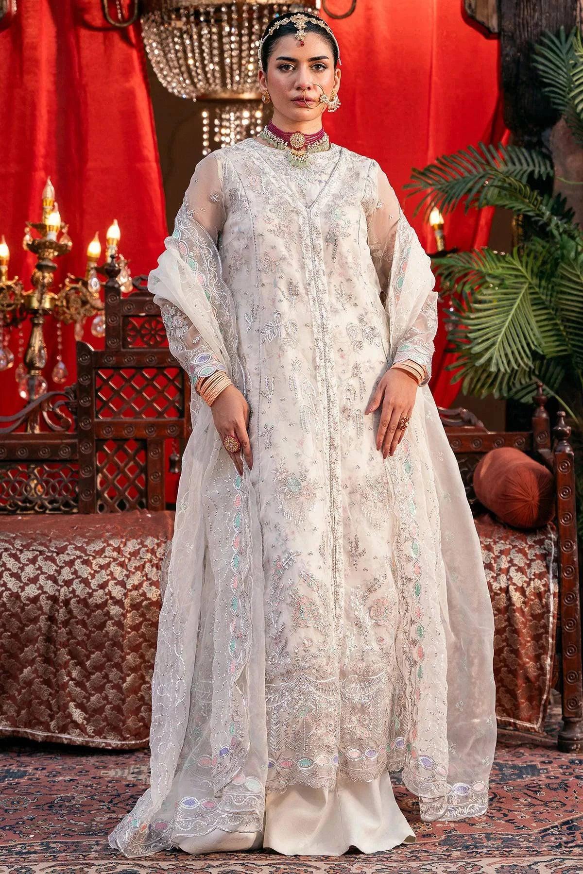 GULNAAR 3Pc - Embroidered Luxe Pret - LEXZARI