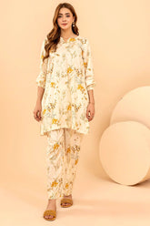 DINARA 2Pc - Printed Lawn Dress