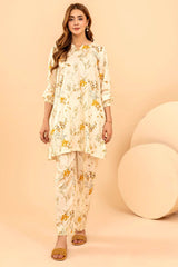 DINARA 2Pc - Printed Lawn Dress