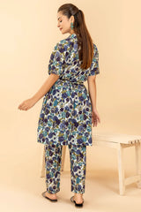 NUMRA 2Pc - Printed Lawn Dress