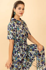 NUMRA 2Pc - Printed Lawn Dress