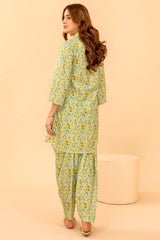 NURUL 2Pc - Printed Lawn Dress