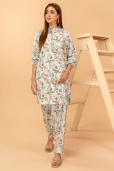 HADIQA 2Pc - Printed Lawn Dress