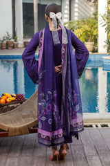 MIREILLE 3Pc - Embroidered Lawn Dress