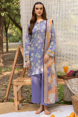 SAVAHHAH 3Pc - Digital Printed Lawn Dress