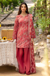 NARYMAN 3Pc - Digital Printed Lawn Dress