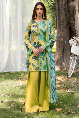 NIMR 3Pc - Digital Printed Lawn Dress