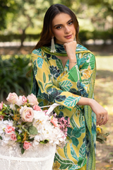 NIMR 3Pc - Digital Printed Lawn Dress