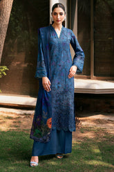 FLORA 3Pc - Embroidered Lawn Dress