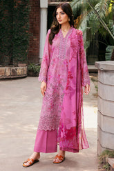 AINE 3Pc - Embroidered Lawn Dress