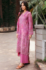 AINE 3Pc - Embroidered Lawn Dress