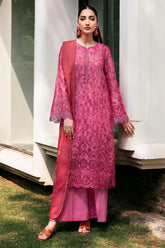 ASHLEY 3Pc - Embroidered Lawn Dress