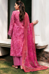 ASHLEY 3Pc - Embroidered Lawn Dress