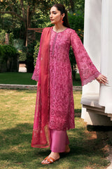 ASHLEY 3Pc - Embroidered Lawn Dress