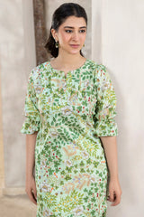 UZURI 2Pc - Printed Lawn Dress