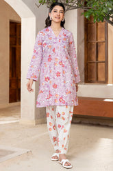 GUNCHA 2Pc - Printed Lawn Dress