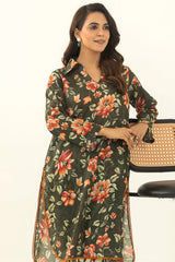 NOORA 2Pc - Printed Lawn Dress