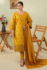 SAI 3Pc - Embroidered Khaddar Festive