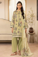 VIELLA 3Pc - Digital Printed Lawn Dress