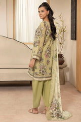 VIELLA 3Pc - Digital Printed Lawn Dress