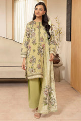 VIELLA 3Pc - Digital Printed Lawn Dress