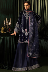AAIRA 3Pc- Embroidered Velvet Luxe Pret