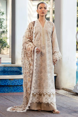 DIANE 3Pc - Embroidered Lawn Dress