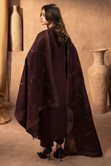 GLADE 3Pc - Embroidered Khaddar Festive