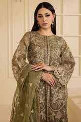 GREEN 3Pc - Festive Luxe Pret