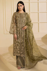 GREEN 3Pc - Festive Luxe Pret