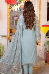 ADELIA 3Pc - Festive Embroidered Lawn