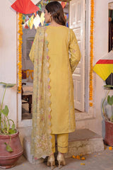 MERCINA 3Pc - Festive Embroidered Lawn