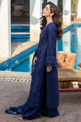 MAELYS 3Pc - Embroidered Lawn Dress