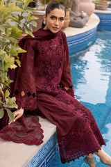 SABINE 3Pc - Embroidered Lawn Dress