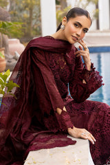 SABINE 3Pc - Embroidered Lawn Dress