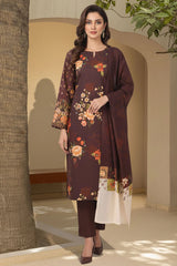 MILA 3Pc - Digital Printed Khaddar Dress