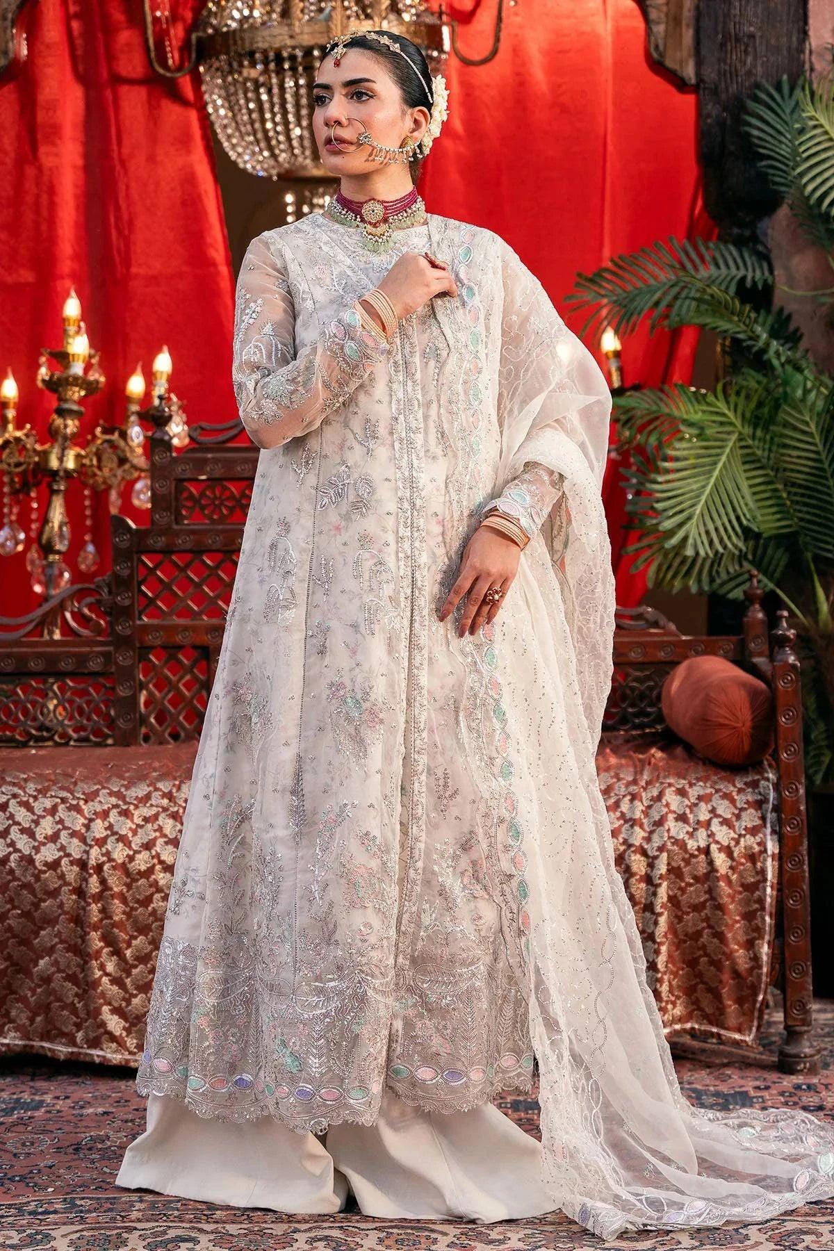 GULNAAR 3Pc - Embroidered Luxe Pret - LEXZARI