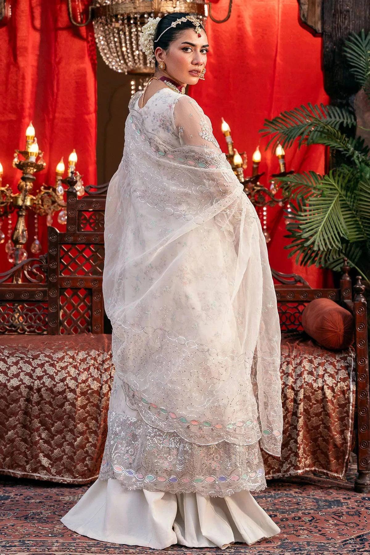 GULNAAR 3Pc - Embroidered Luxe Pret - LEXZARI