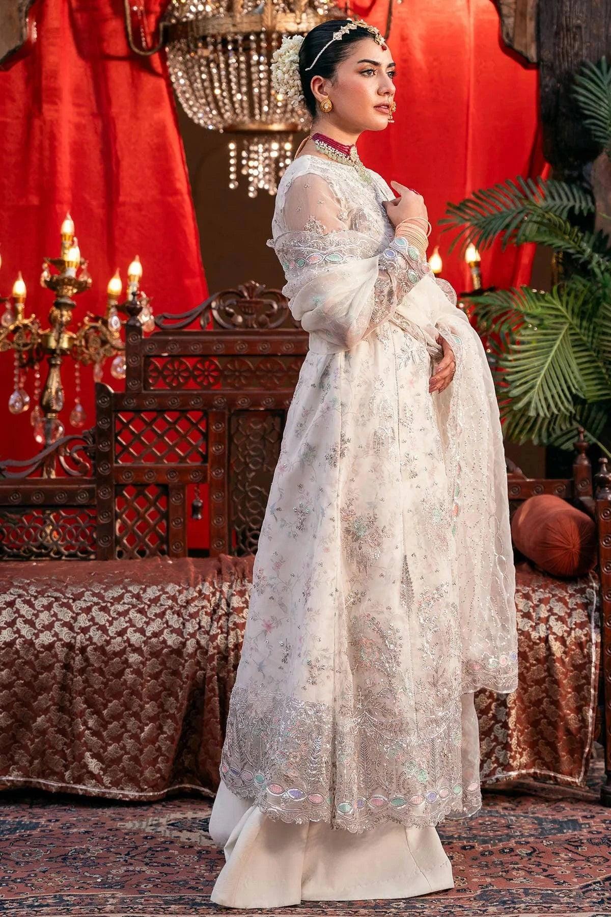 GULNAAR 3Pc - Embroidered Luxe Pret - LEXZARI