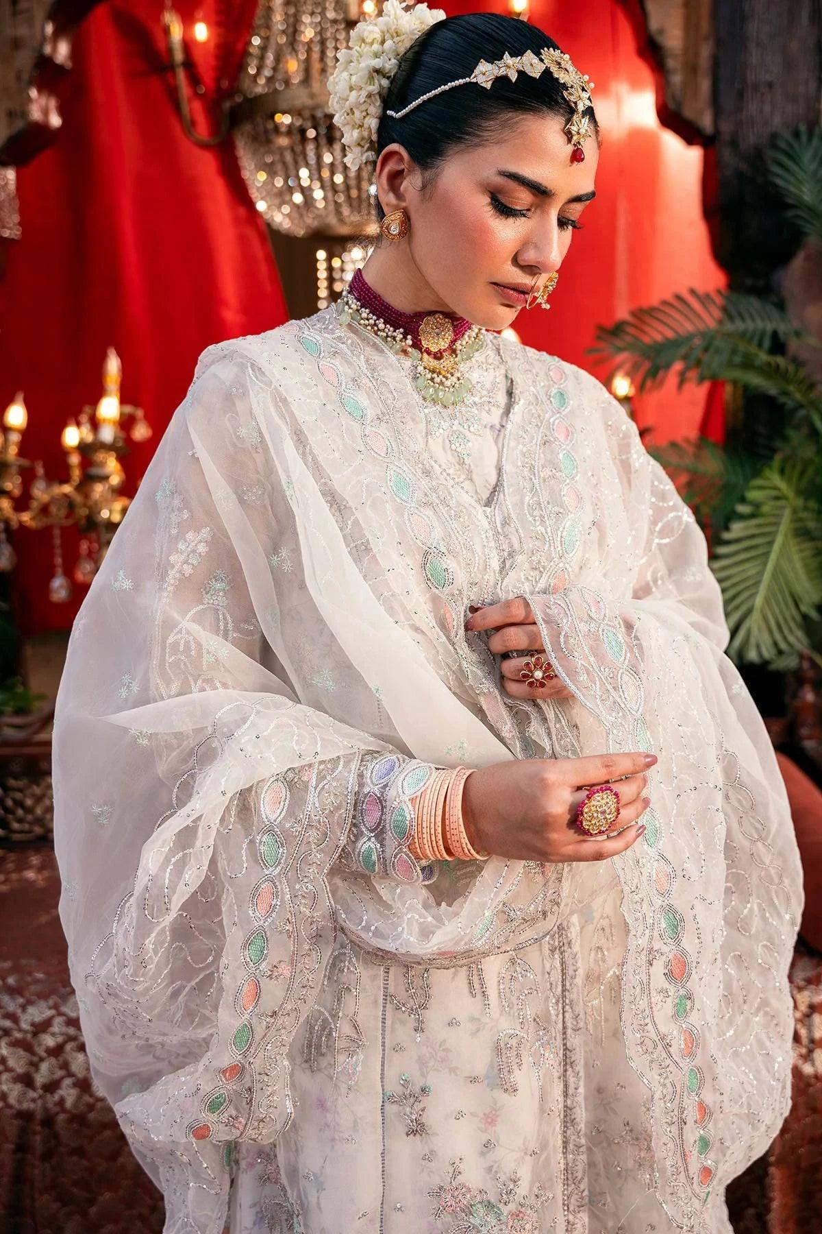 GULNAAR 3Pc - Embroidered Luxe Pret - LEXZARI