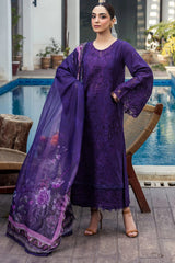 MIREILLE 3Pc - Embroidered Lawn Dress