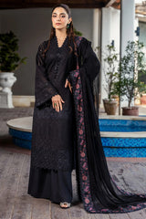 COURTNEY 3Pc - Embroidered Lawn Dress