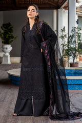 COURTNEY 3Pc - Embroidered Lawn Dress