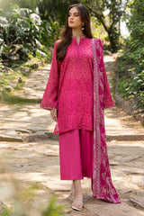 ALISHA 3Pc - Digital Printed Lawn Dress
