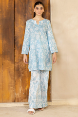 KAISTA 2Pc - Printed Lawn Dress